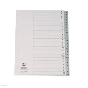 Regiszter Q-CONNECT A/4 A-Z PP maxi