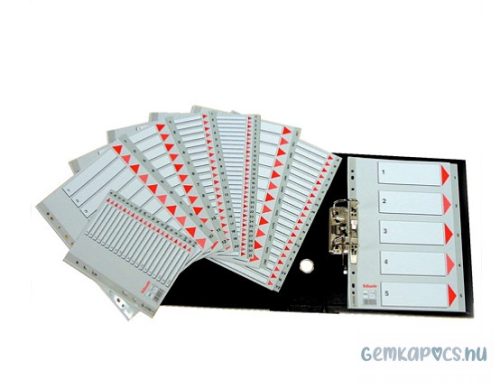 Regiszter ESSELTE A/4 1-5 műanyag