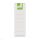 Iratrendező cserecímke 7,5 cm-es iratrendezőkhöz 20 db-os Q-Connect KF00775 50*157 mm