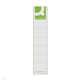   Iratrendező cserecímke 5cm-es iratrendezőkhöz, 20 db-os, 29*157 mm, Q-Connect KF00774-2