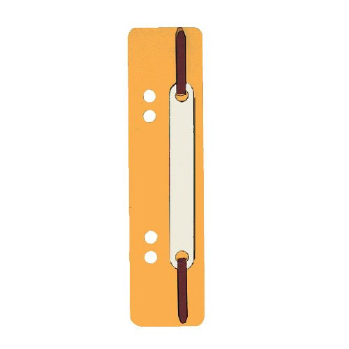 Gyorslefűzőcsík normál Q-CONNECT narancs