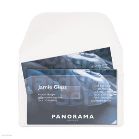   Névjegytartó tok 105x60mm öntap ráhajtható lezáró-füllel 3L