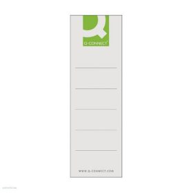   Iratrendező cserecímke 7,5 cm-es iratrendezőkhöz 10db-os Q-Connect KF00775 50*157 mm