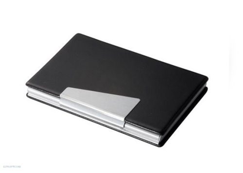 Névjegytartó 20 kártya alu/műbőr SIGEL VZ131