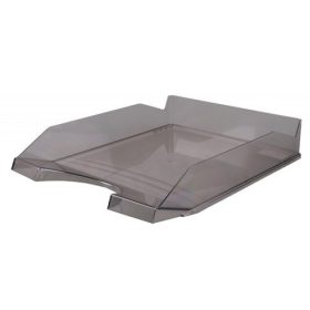 Irattálca, műanyag, Office Products, füst