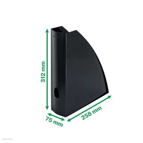 Iratpapucs Recycle  A/4 fekete 53260095