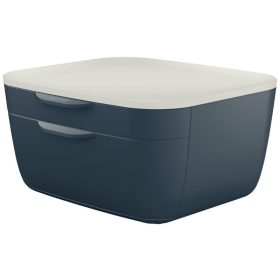 Irattartó 2 fiókos LEITZ COSY bársony szürke