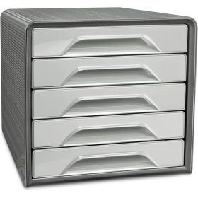   Irattároló doboz, CEP Smoove Green Spirit, 5 fiókos, 7-111