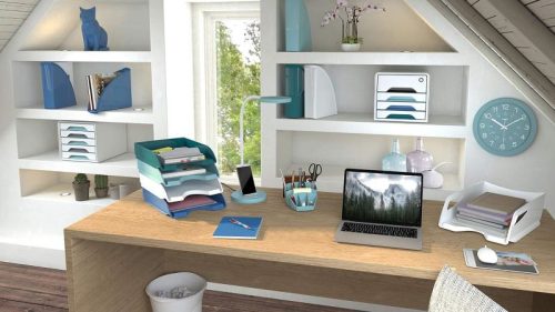 Irattároló doboz, CEP Smoove Riviera, 4 fiókos, zárható, 7-311S