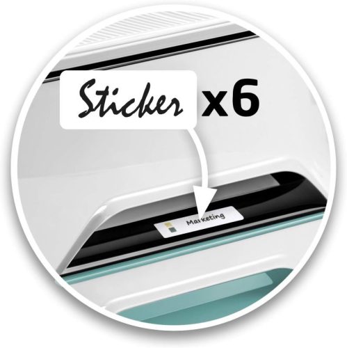 Irattároló doboz, CEP Smoove Riviera, 4 fiókos, zárható, 7-311S