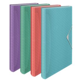   Irattartó harmonika PP ESSELTE Colour'Breeze áttetsző zöld