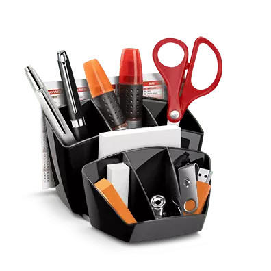 Írószertartó CEP Multipot 580 fekete