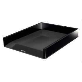 Irattálca műanyag LEITZ WOW kettős színhatású fekete