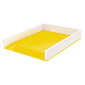 Irattálca műanyag LEITZ WOW kettős színhatású sárga
