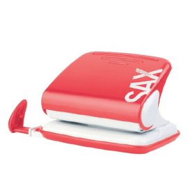 Lyukasztó SAX Design 20 lapos 318 piros