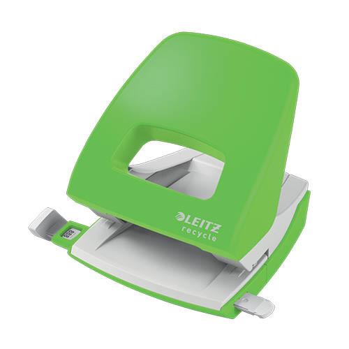 Lyukasztó Leitz Recycle Nexxt, 30 lap, zöld