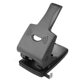 Lyukasztó Office Products, 65 lap, fém, fekete