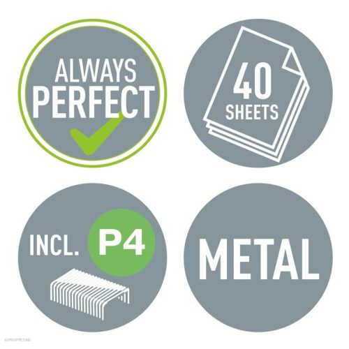 Fűzőgép Leitz Nexxt 5560 40lap hosszúkaros fekete