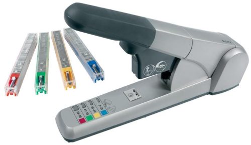 Fűzőkapocs K10 41- 55 lap, 5 x 210 darab/doboz, Leitz 55930000