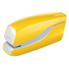 Fűzőgép elemes/elektromos Leitz WOW 10 lap sárga