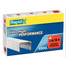   Fűzőkapocs Rapid Superstrong 24/8+, horganyzott, 1000 darab/doboz