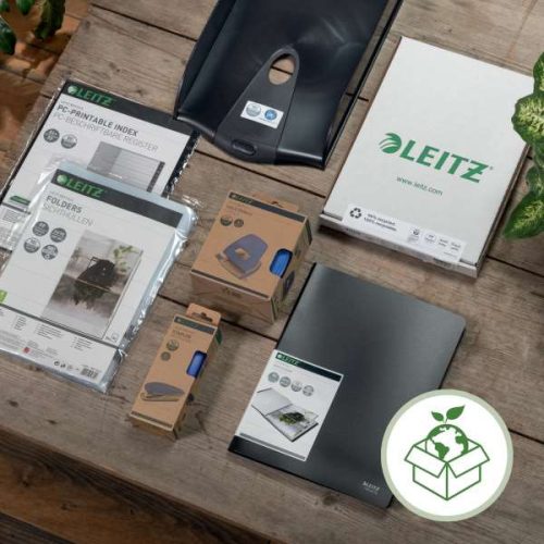 Fűzőgép Leitz Recycle NeXXt, 30 lap, zöld