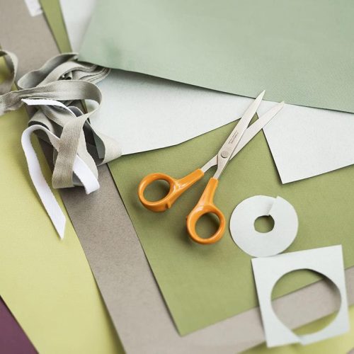 Olló, 17 cm, irodai, Classic Fiskars 9859