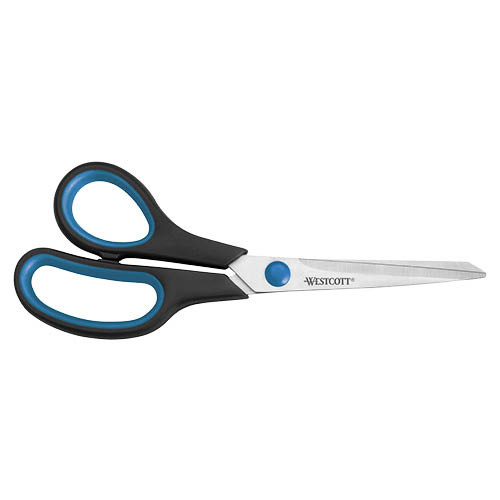 Univerzális olló, Wescott Easy Grip, balkezes, 20,1 cm