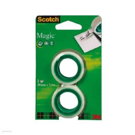 Ragasztószalag 19mm x 7,5m Scotch 8 -1975R2 írható ut