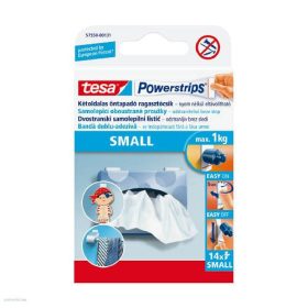 Ragasztócsík Tesa Powerstrips kisméretű