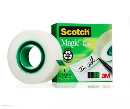 Ragasztószalag 12mmx33m Scotch Magic 810 írható