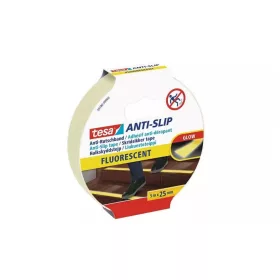   Csúszásgátló szalag transzparens Tesa 25mm x 5m fluoreszkáló 55580