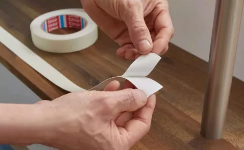 Csúszásgátló szalag transzparens Tesa 25mm x 5m fluoreszkáló 55580