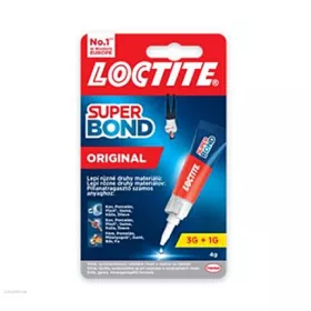   Pillanatragasztó Super Bond Original 4g univerzális Loctite