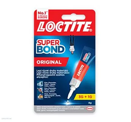 Pillanatragasztó Super Bond Original 4g univerzális Loctite