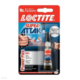 Pillanatragasztó Super Attak Power Flex gél 3g cseppmentes