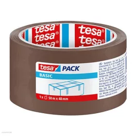 Ragasztószalag 48 mm x 50 m Havannabarna Tesa Basic 58573