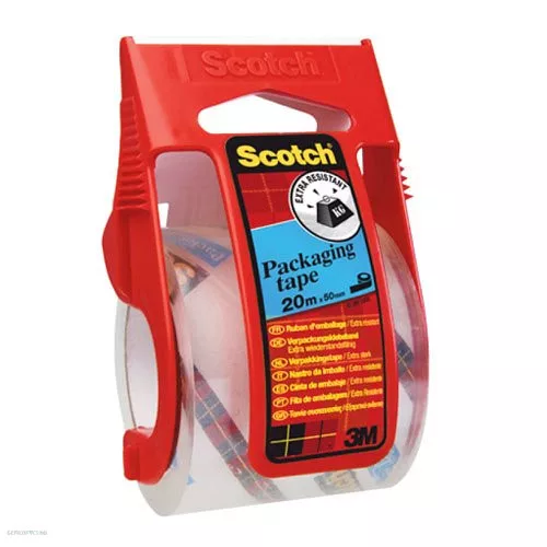 Ragasztószalag Scotch E.5020D Prémium 50 mm x 20 m Transparens