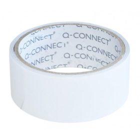 Ragasztószalag kétoldalas Q-Connect 50mm x 10m fehér
