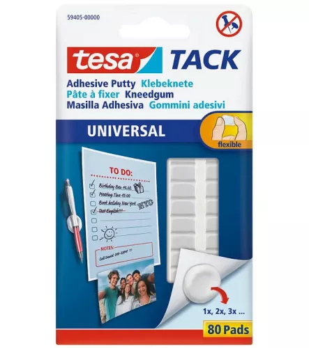 Gyurmaragasztó Tesa Basic Tack 80db
