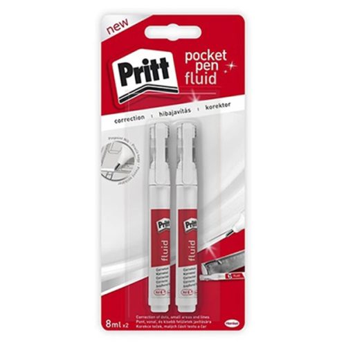 Hibajavító toll Pritt Pocket Pen, 2 x 8 ml