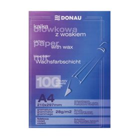 Indigó kézi, A/4, Donau, 100 ív, lila