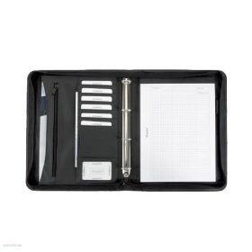  Konferenciamappa ALASSIO ”OFFICE SET” 30060 bőrhatású fekete