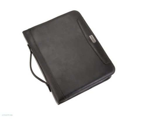 Konferenciamappa A/4 ALASSIO "PORTO" bőrhatású fekete