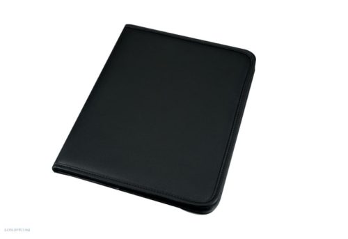 Konferenciamappa A/4 ALASSIO "SAVONA" bőrhatású fekete