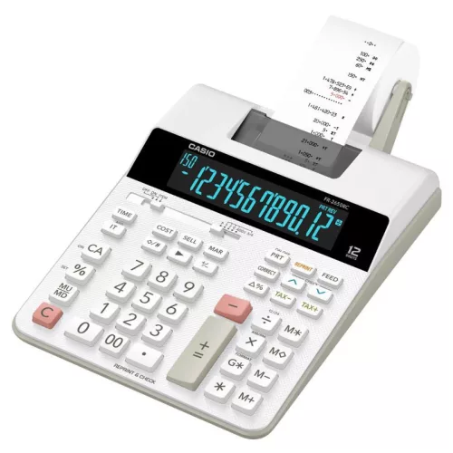 Számológép Casio FR-2650RC szalagos asztali