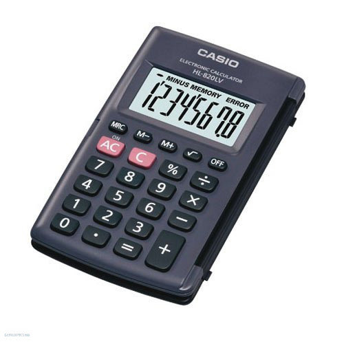 Számológép Casio HL-820LV zsebszámoló