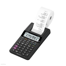 Számológép Casio HR-8RC -BK szalagos