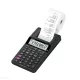 Számológép Casio HR-8RC -BK szalagos