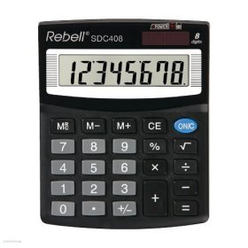 Számológép Rebell SDC808+ asztali